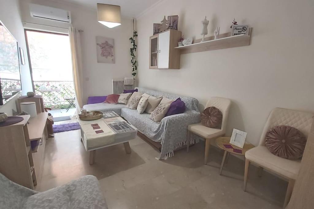 Theano'S Cozy & Quiet Lux Central Flat - Wifi & Full Amenities Patras Exteriör bild